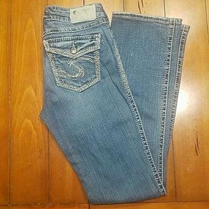 Silver Jeans Suki Flap